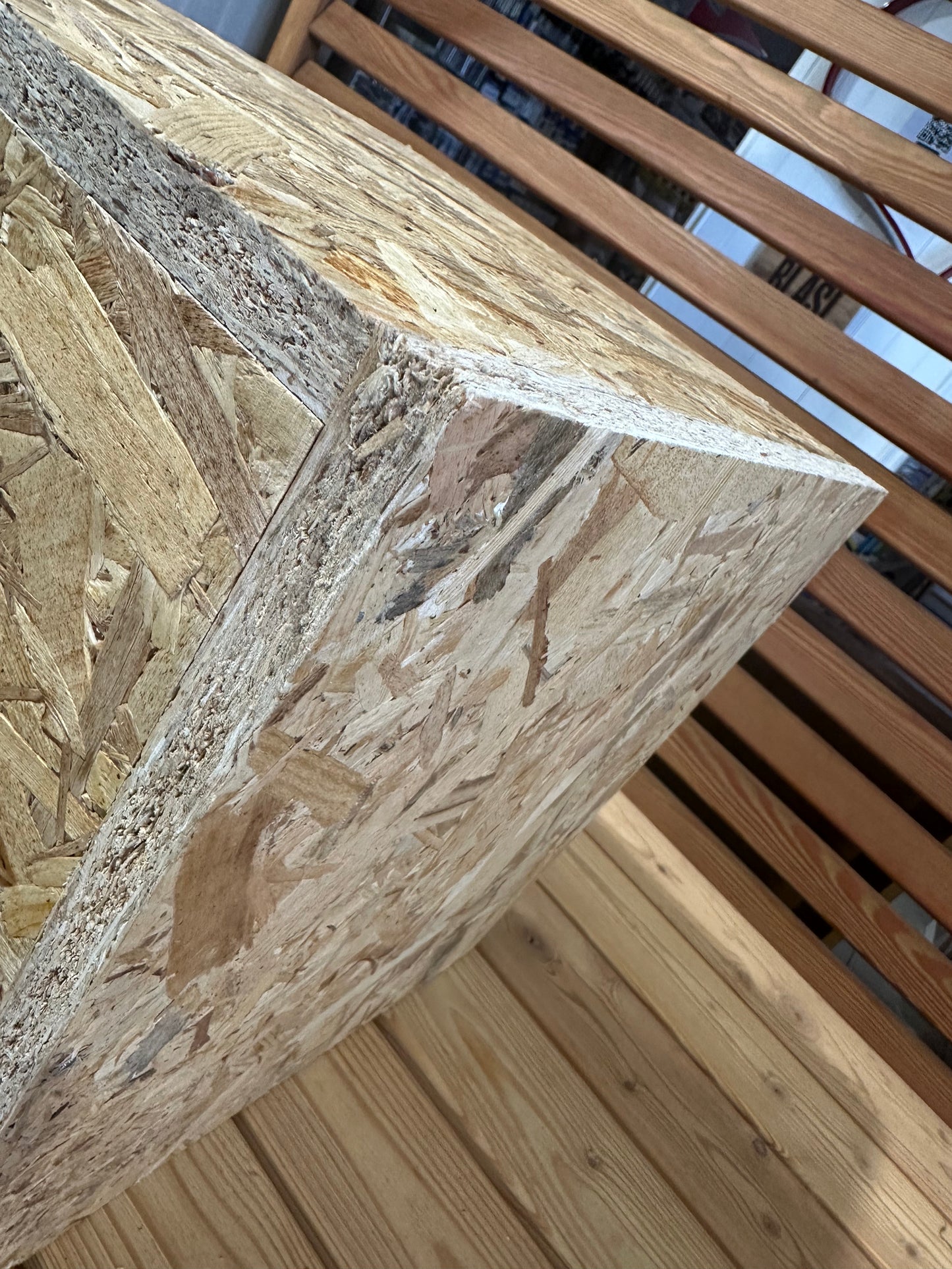 Cubo in Legno in OSB