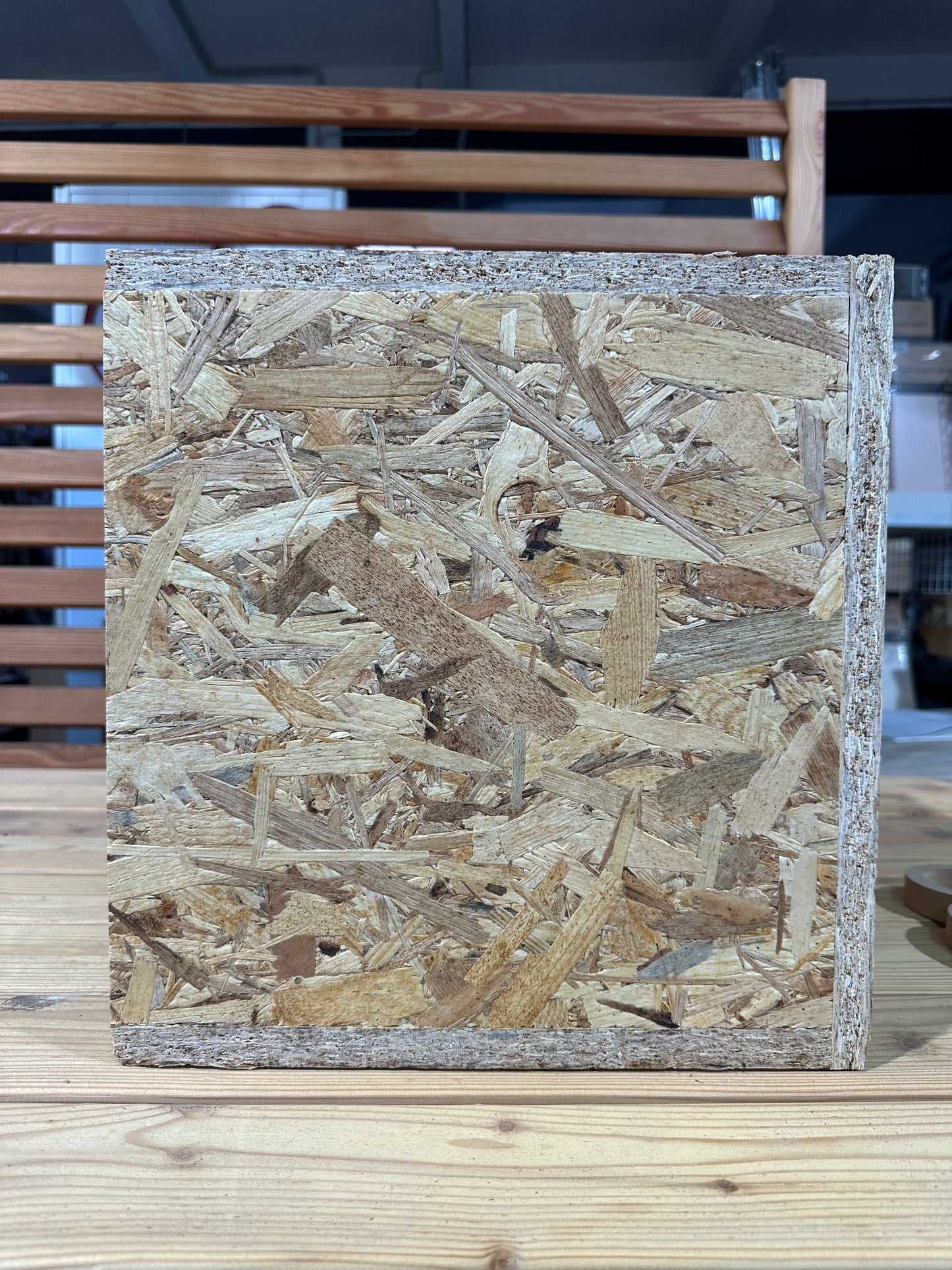 Cubo in Legno in OSB