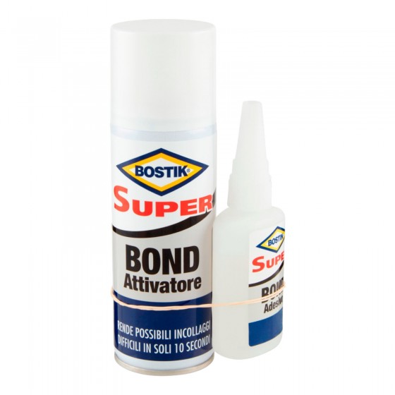 Bostik Super Bond - Colla istantanea + attivatore